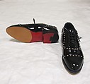 Ensemble, Comme des Garçons (Japanese, founded 1969), polyester, cupro, plastic (polyvinyl chloride), metal, Japanese